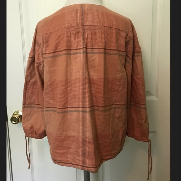 Madewell Plaid Button Down Top - Picture 3 of 8